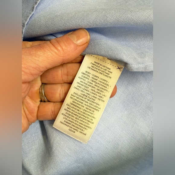 LAUREN RL Black Label Blue Short Sleeve Button Down size L - Picture 12 of 15